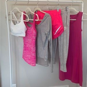 Women's activewear workout lounge bundle size small